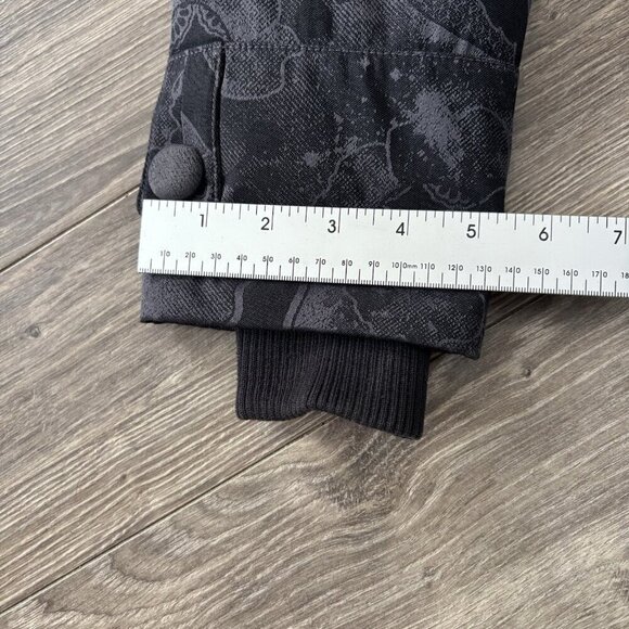 LOLE Insulated Waterproof Winter Parka Jacket Coat Womens M Black Floral flowers - Picture 10 of 16